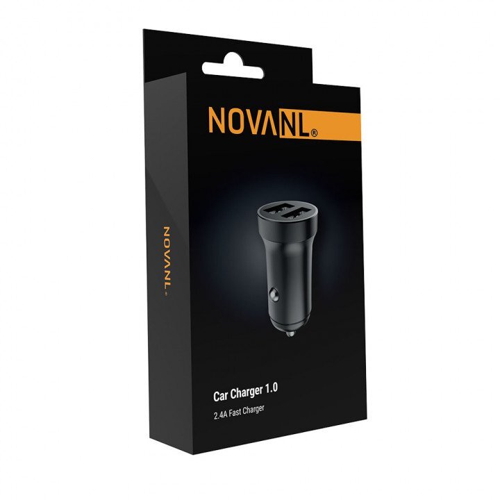 NovaNL Car Charger 1.0 (2.4A Fast Charger)