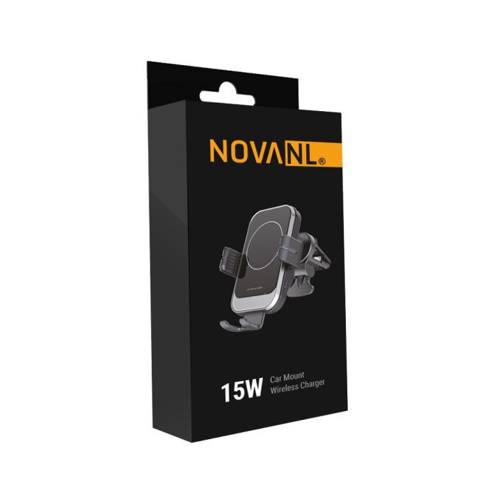 NovaNL 15W Car Mount Wireless Charger
