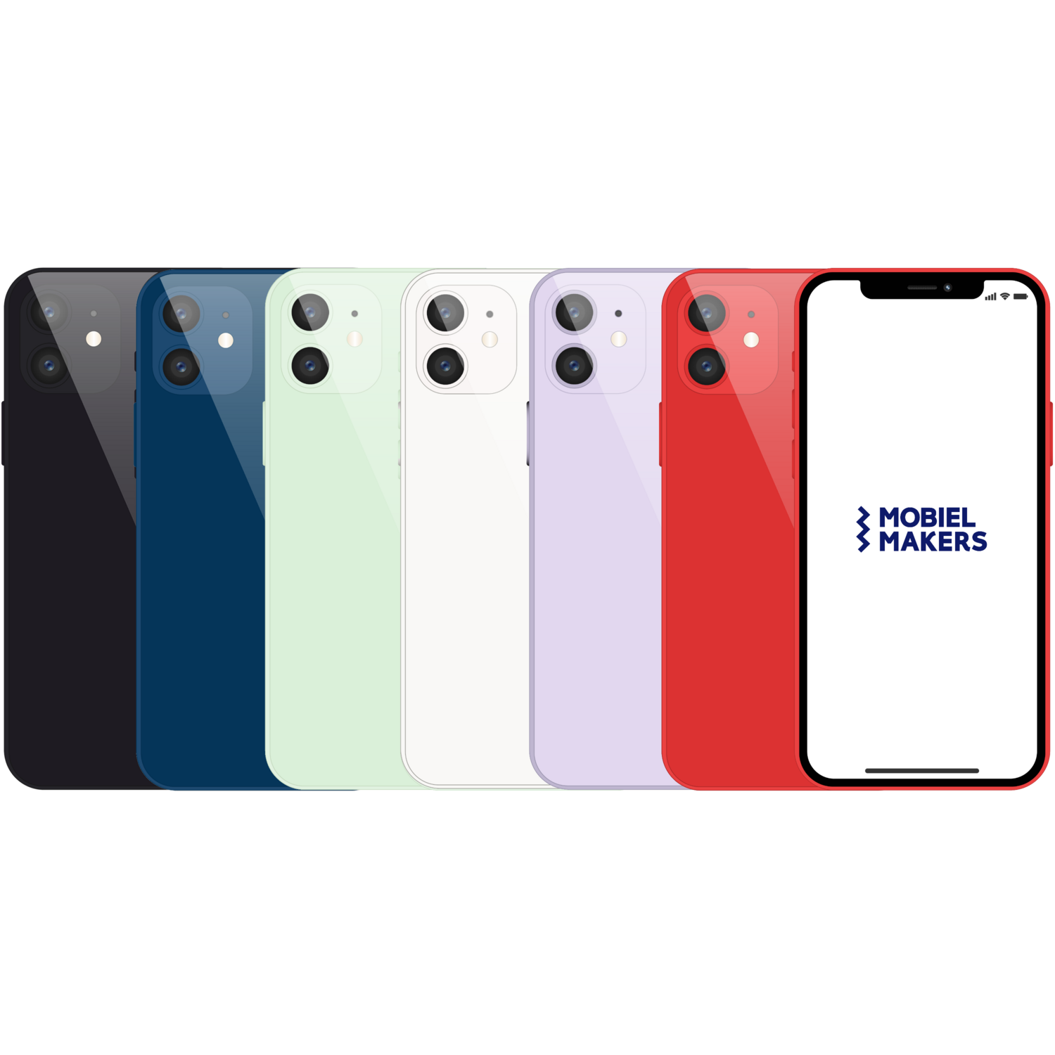 Refurbished iPhone 12 A/B Mixed colours M