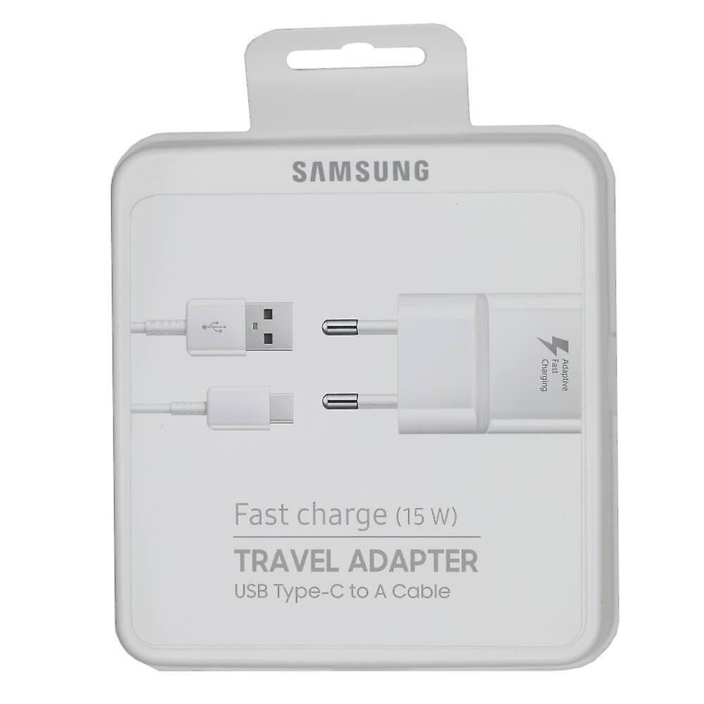 Samsung USB-15W snel lader met USB-C na USB-A kabel- wit